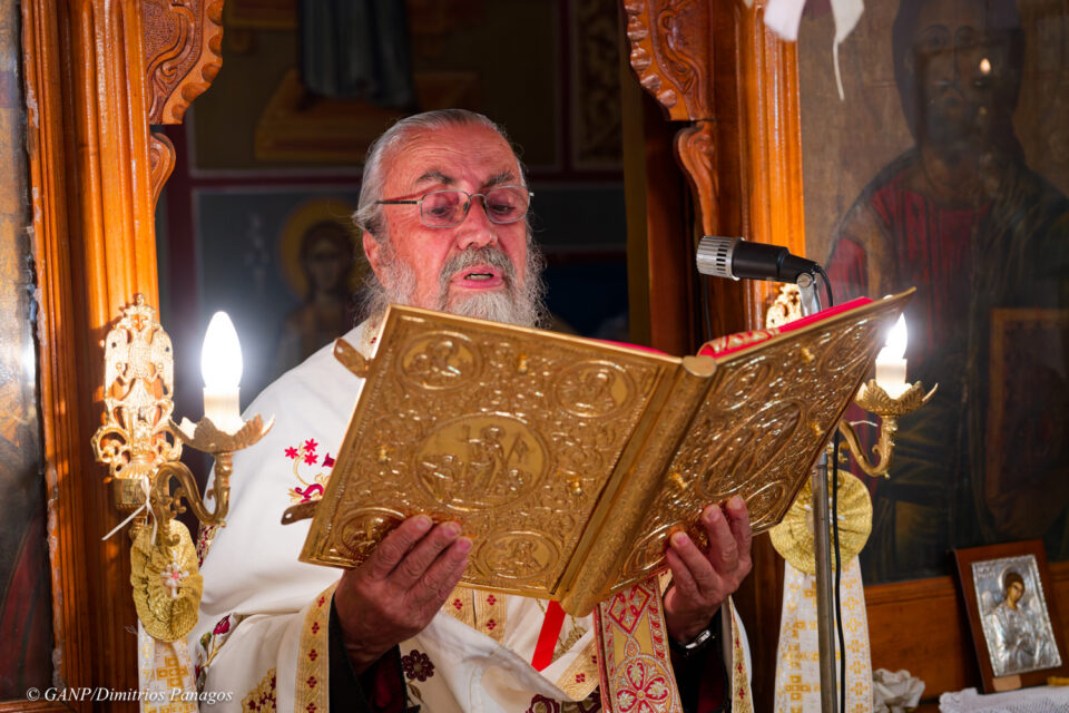 Great Vespers at The Church of Panaghia in Sabatiki, Kynourias for the Dormition of the Theotokos on Friday August 14th, 2026. Officiated by Fr. Nikolaos Zarokostas of Pragmateftis.